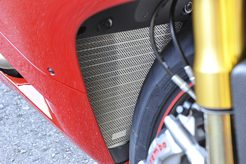 AELLA Radiator Guard Set - Upper and Lower - For Ducati Panigale 1299 / 1199 / 959 / 899 / V2 / Streetfighter V2