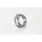 AELLA Small Hub Hexagonal Titanium Rear Axle Nut (Sprocket Side)