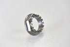 AELLA Small Hub Hexagonal Titanium Rear Axle Nut (Wheel Side)