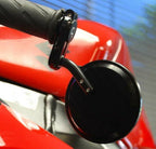 PSR 00-00201-22 Bar End Mirror Black
