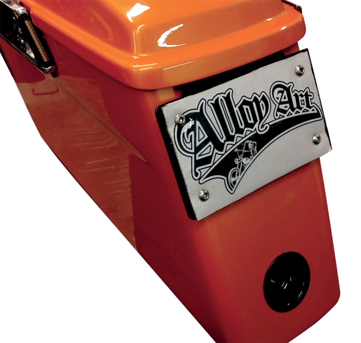 ALLOY ART License Plate Mount - Black 2030-0708