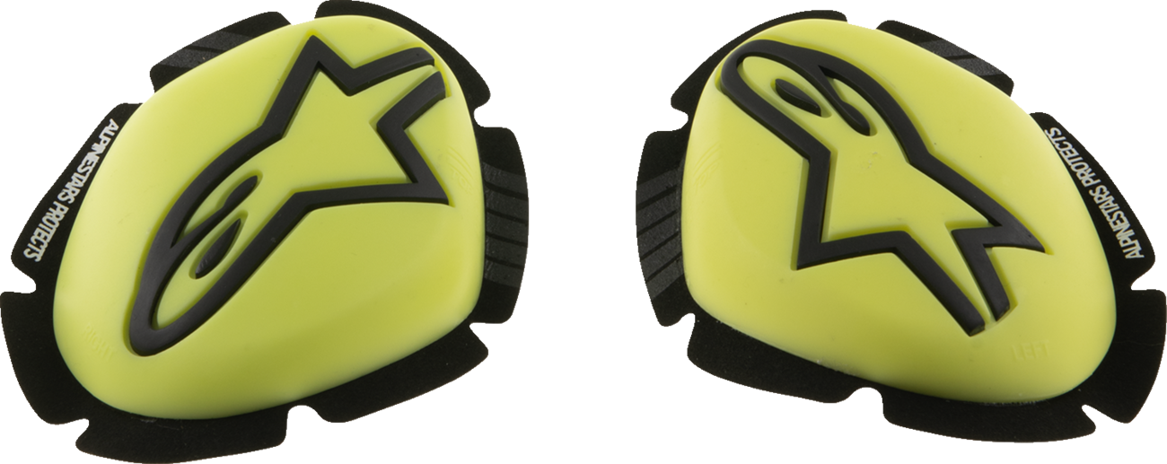 ALPINESTARS GP Plus Knee Sliders - Yellow Fluo/Black 2840-0209