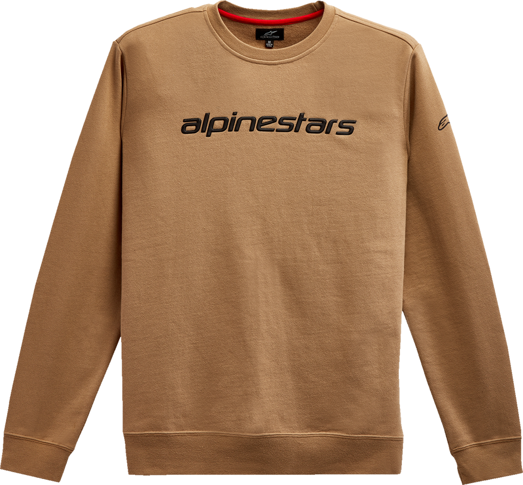 ALPINESTARS Linear Crew Fleece - Sand/Black / 2XL 3050-6479