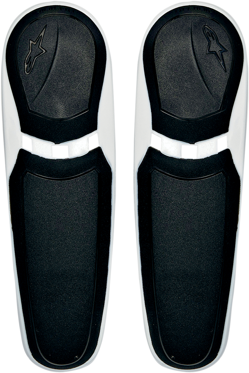 ALPINESTARS Replacement Boot Toe Sliders — SMX Plus 2013 - 2015 - Toe Sliders / SMX Plus / Black/White 3430-0492