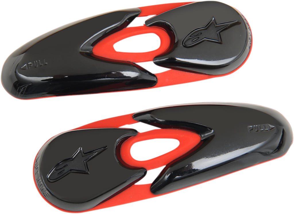 ALPINESTARS Replacement Boot Toe Sliders — SMX Plus 2013 - 2015 - Toe Sliders / SMX Plus / Black/White 3430-0492