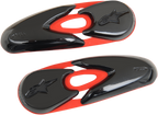 ALPINESTARS Replacement Boot Toe Sliders — SMX Plus 2013 - 2015 - Toe Sliders / SMX Plus / Black/White 3430-0492
