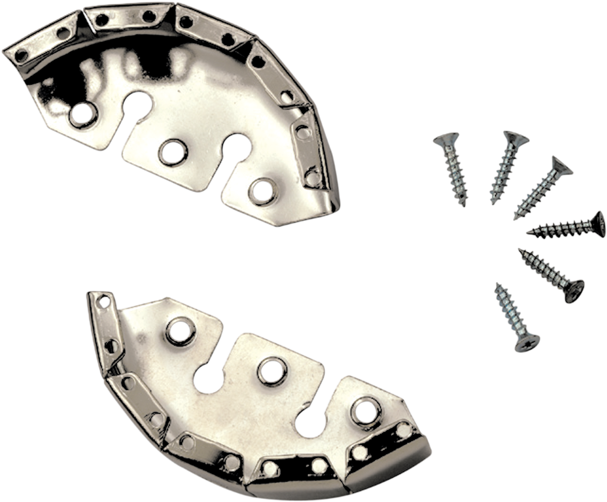 ALPINESTARS Replacement MX Boot Toe Caps - MX Boot Toe Caps with Screws TECH4-9