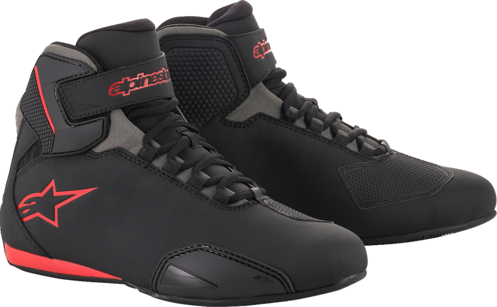 ALPINESTARS Sektor Shoes — Abrasion Resistant/Hook and Loop/Removable Anatomic Footbed