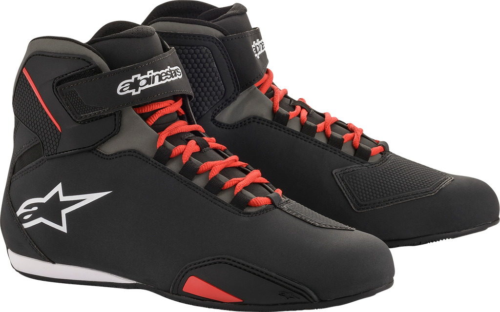 ALPINESTARS Sektor Shoes — Abrasion Resistant/Hook and Loop/Removable Anatomic Footbed