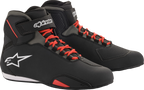 ALPINESTARS Sektor Shoes — Abrasion Resistant/Hook and Loop/Removable Anatomic Footbed