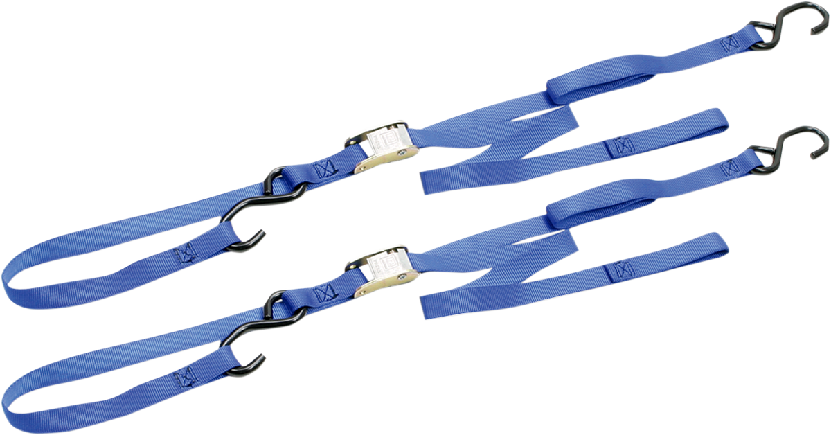 ANCRA Integra Tie-Down Straps - 1" x 5-3/4' / Blue 3920-0004