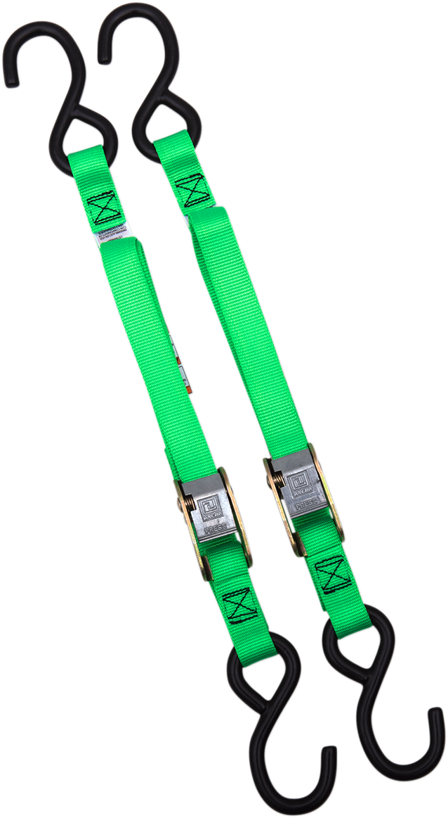 ANCRA Standard Tie-Downs - 1" x 5-1/2' / Lime 40888-28