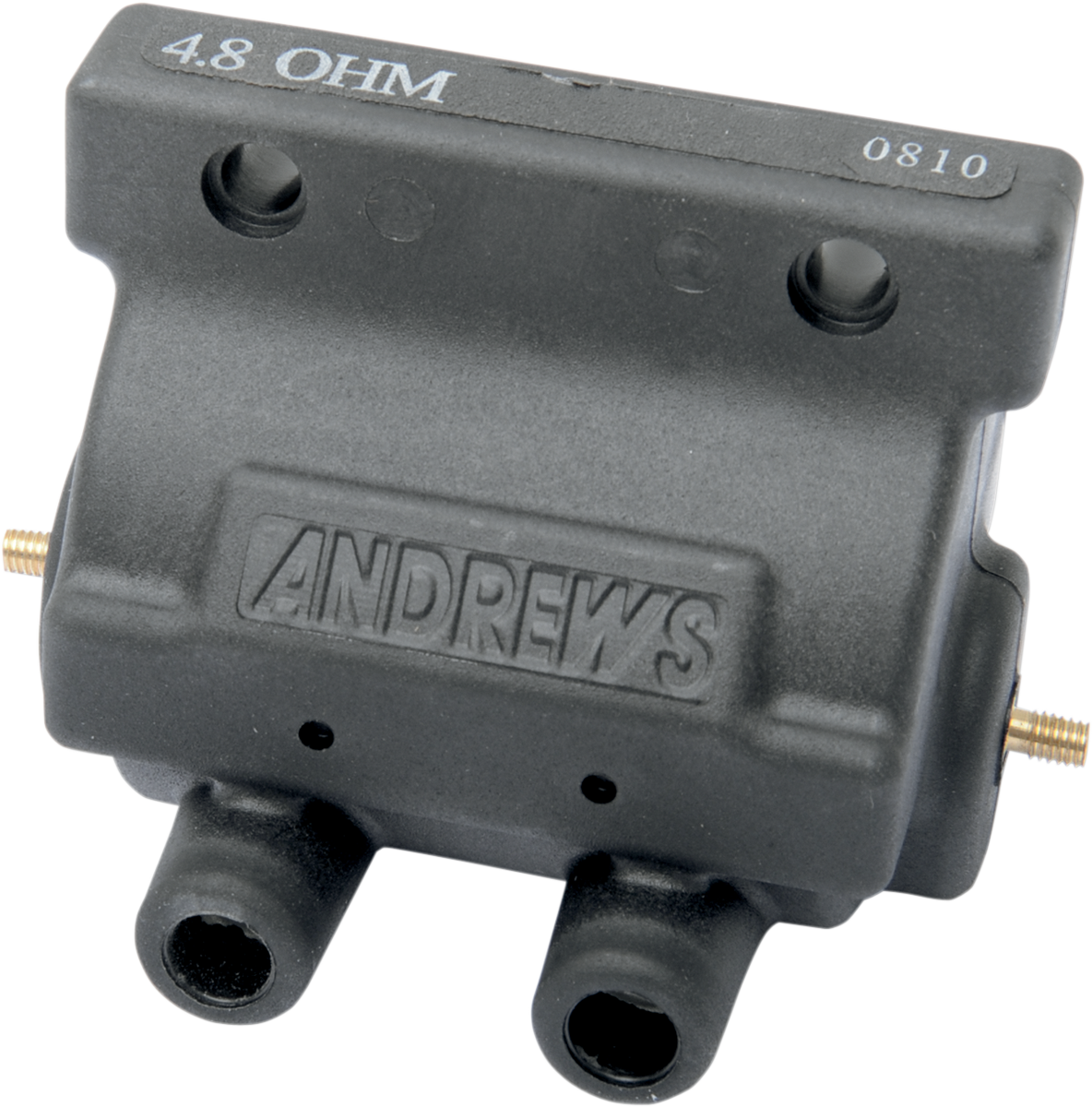 ANDREWS Ignition Coil - 4.8 Ohm / Harley Davidson / Black 2102-0204