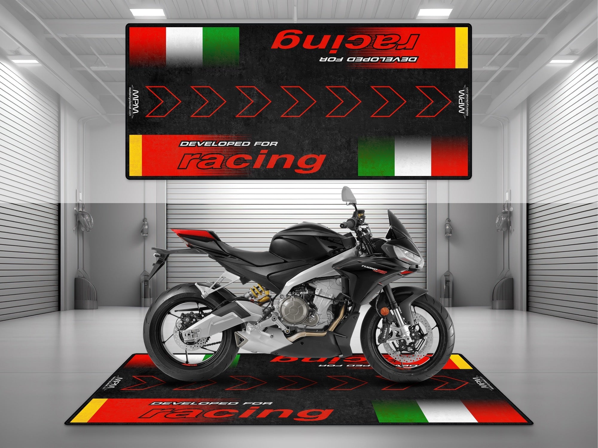 MPM Motorcycle Mat for italian Sportbike, Naked, Adventure Motorcycle - MM7219