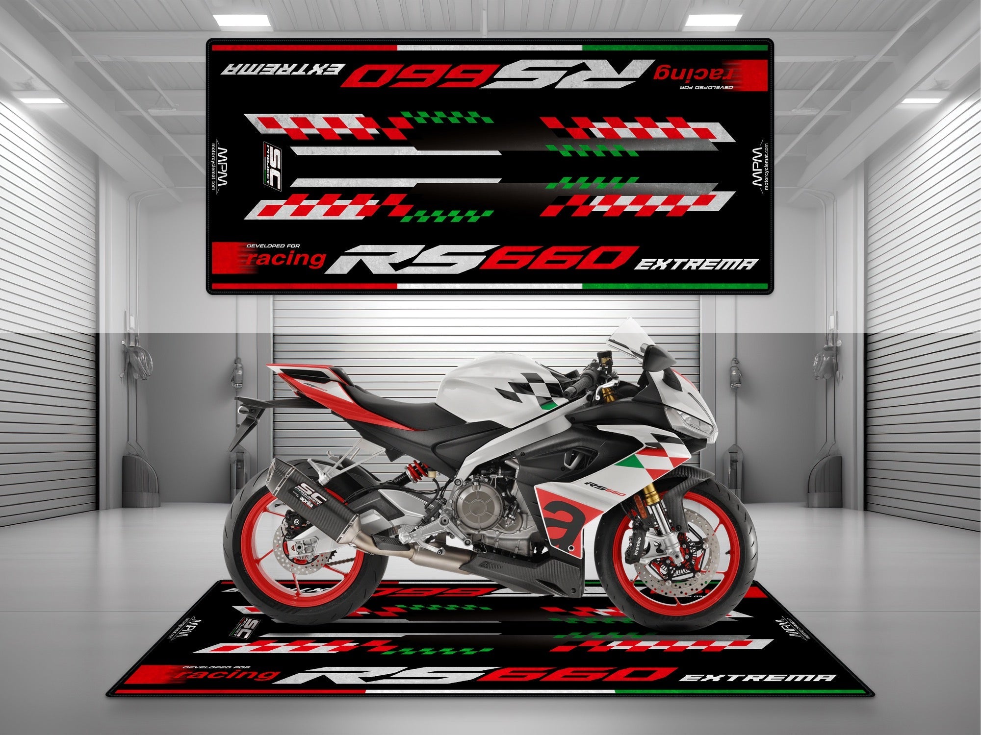 MPM Motorcycle Mat for Aprilia RS660 Extrema - MM7276