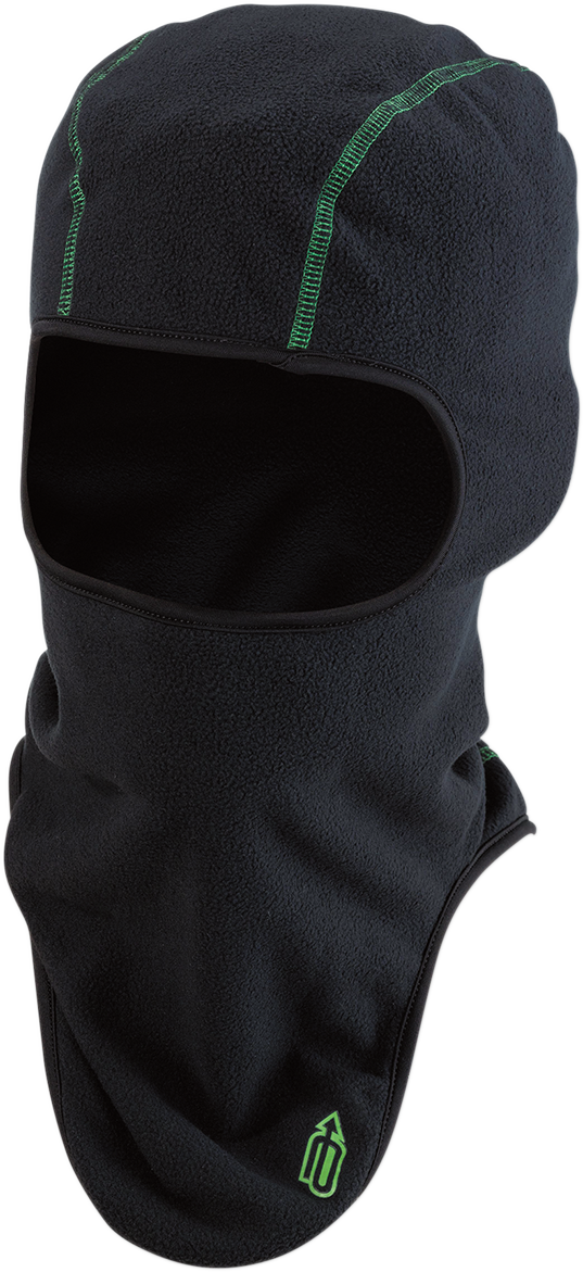 ARCTIVA Balaclava Fleece - Black/Green / Large/XL 2503-0364