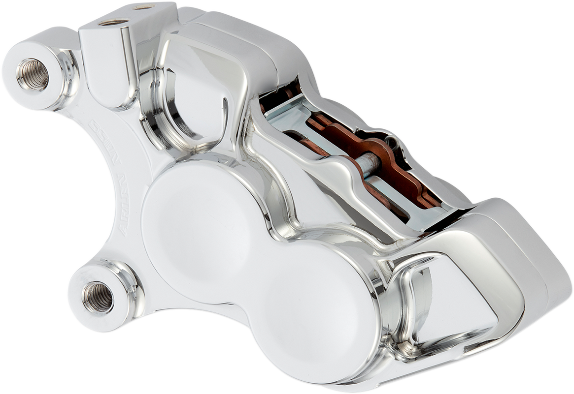 ARLEN NESS 4-Piston Caliper - Left / 11.8" / Chrome 1701-0612