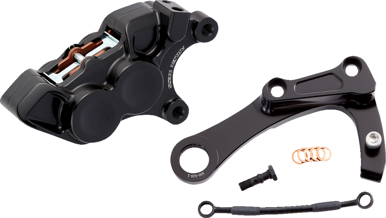 ARLEN NESS 4-Piston Caliper - Rear / Black 1701-0776