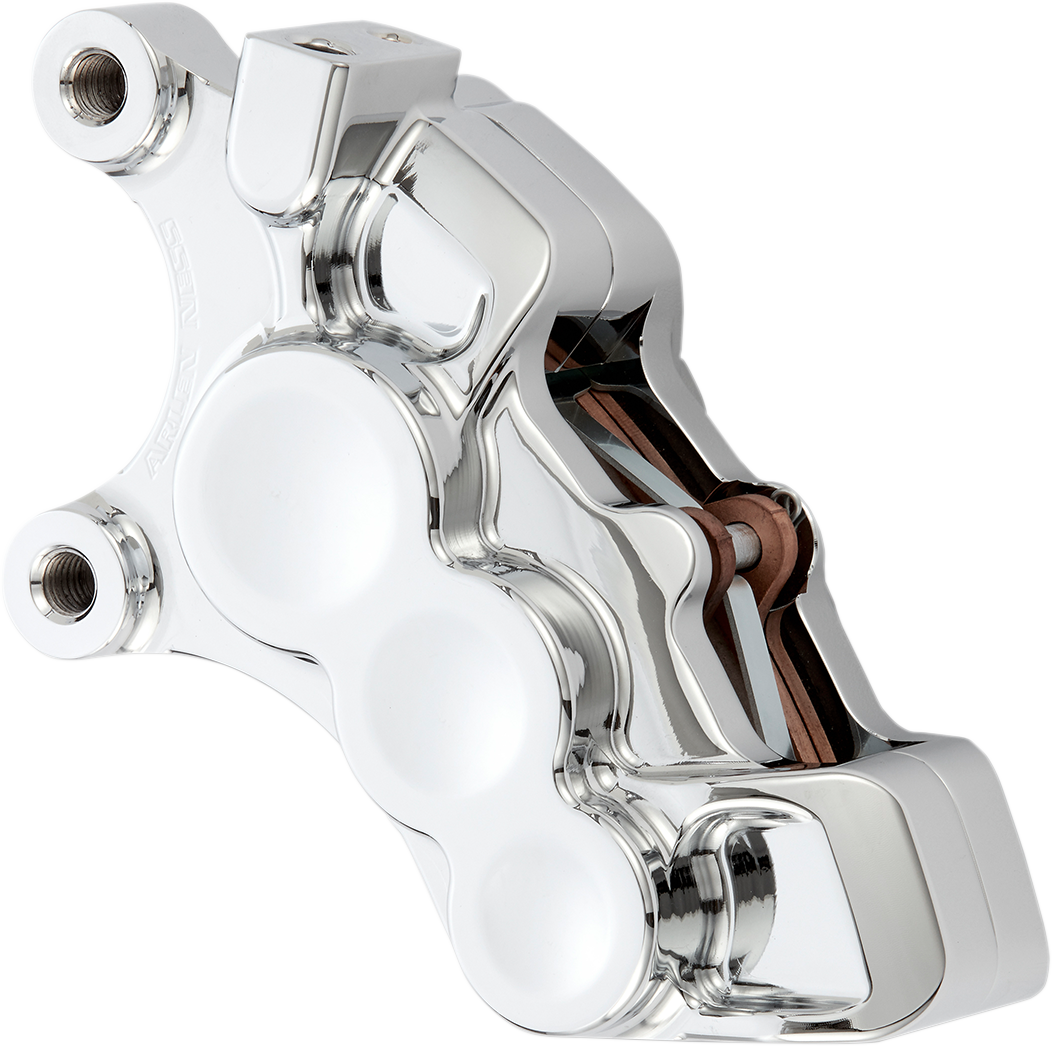 ARLEN NESS 6-Piston Caliper - Front Left / Chrome / 11.8" 1701-0608