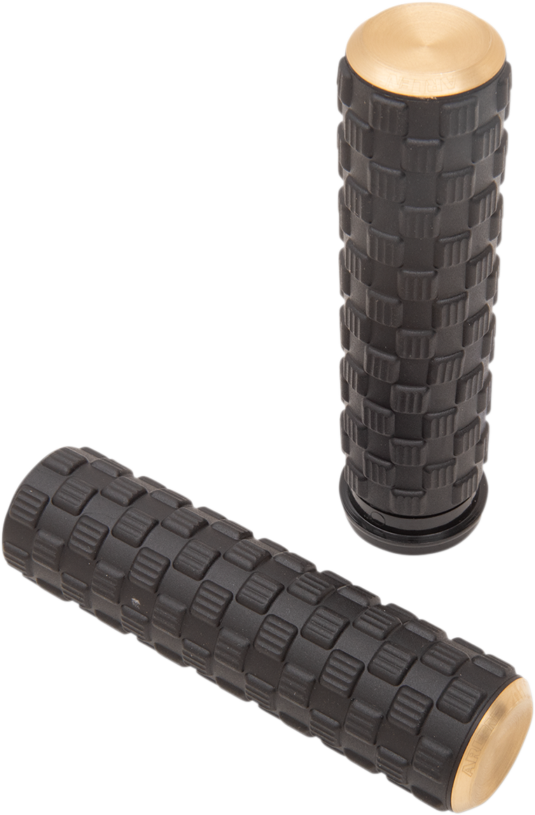 ARLEN NESS Air Trax Grips - TBW / Brass 0630-2604
