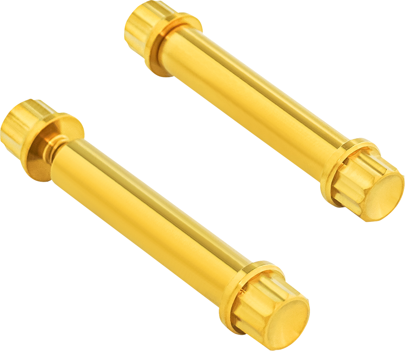 ARLEN NESS Bolt Kit - Footpeg / 12-Point / Titanium / Gold 2401-1780