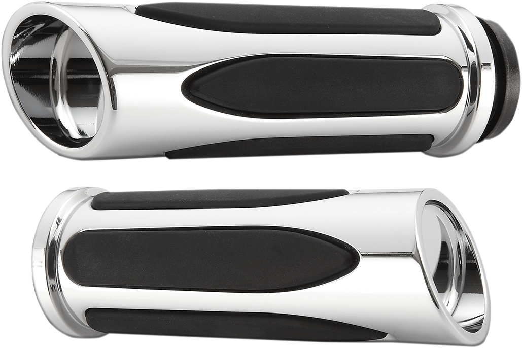ARLEN NESS Deep Cut Comfort Series Grips - TBW / Chrome 0630-0978