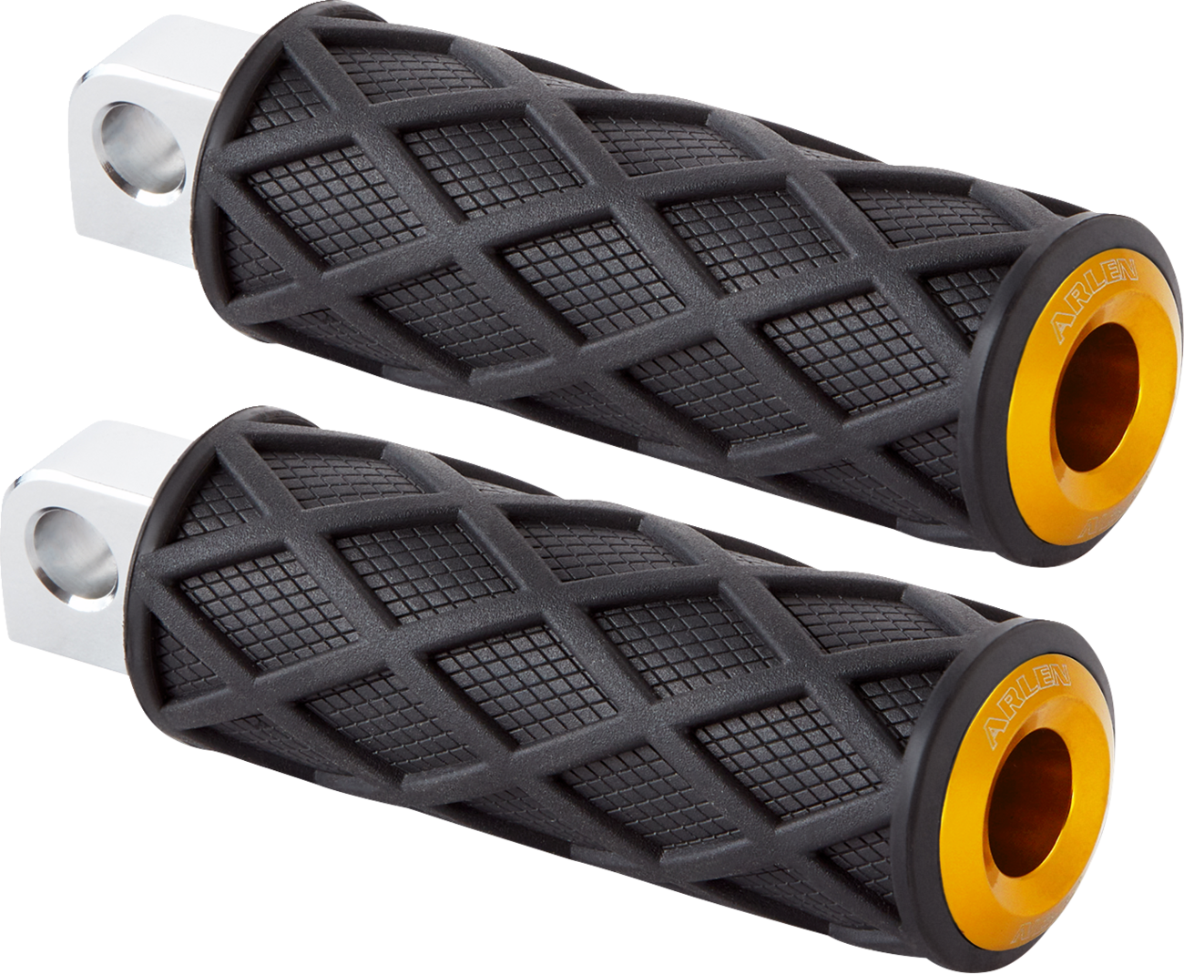ARLEN NESS Diamond Foot Pegs - Male Mount / Gold 1620-2675