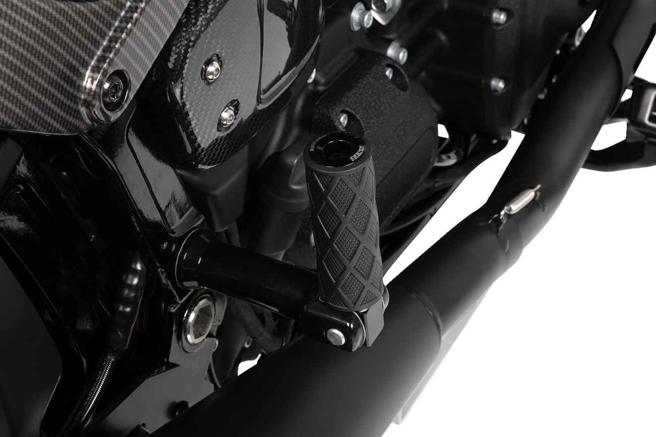 ARLEN NESS Diamond Foot Pegs - Passenger / Black 1620-2673