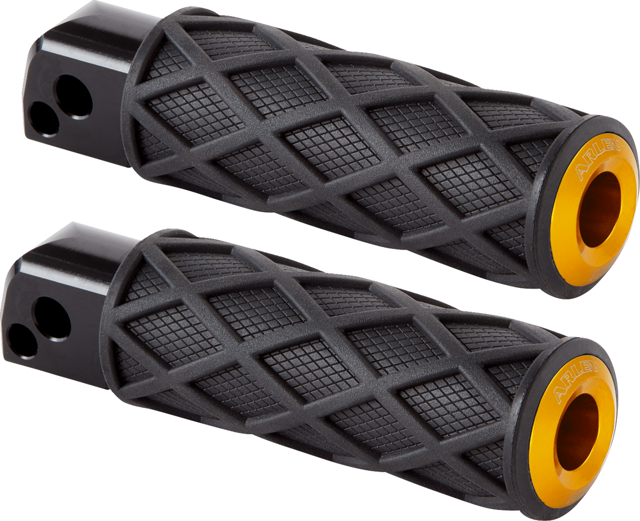 ARLEN NESS Diamond Foot Pegs - Passenger / Gold 1620-2679