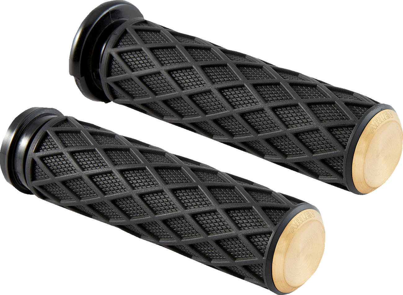 ARLEN NESS Diamond Grips - TBW / Brass 0630-2915