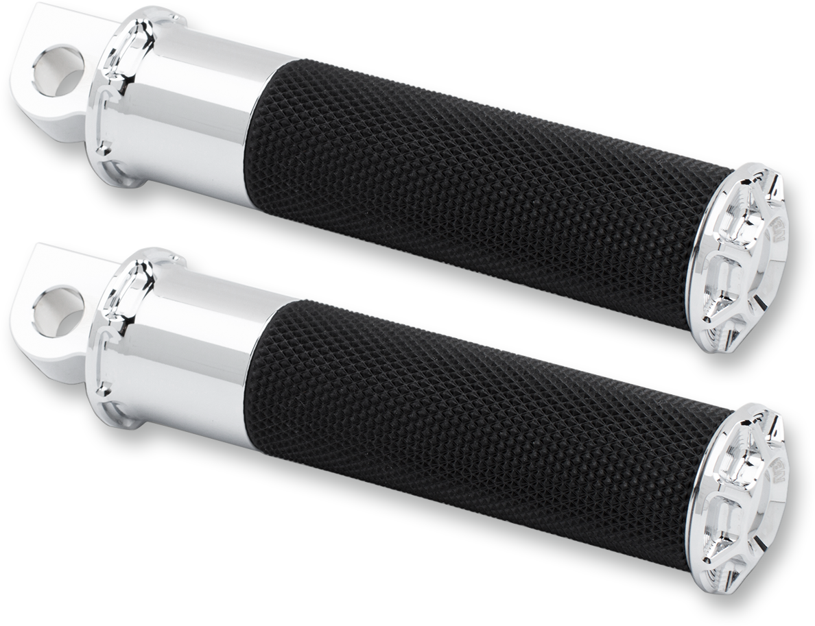 ARLEN NESS Foot Pegs - Beveled / Chrome 1620-1096