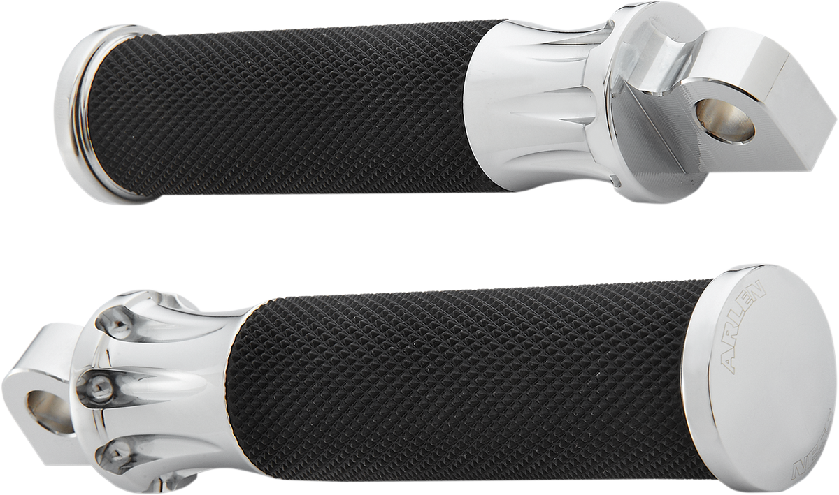 ARLEN NESS Foot Pegs - Deep Cut / Chrome 1620-0893