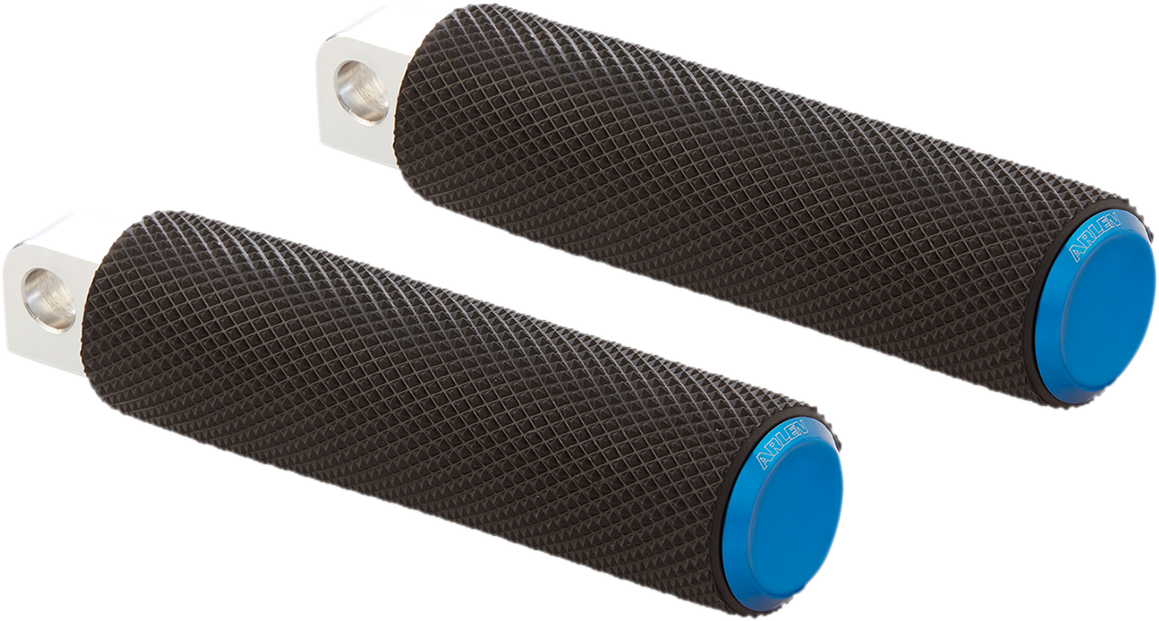 ARLEN NESS Foot Pegs - Knurled / Blue 1620-1964