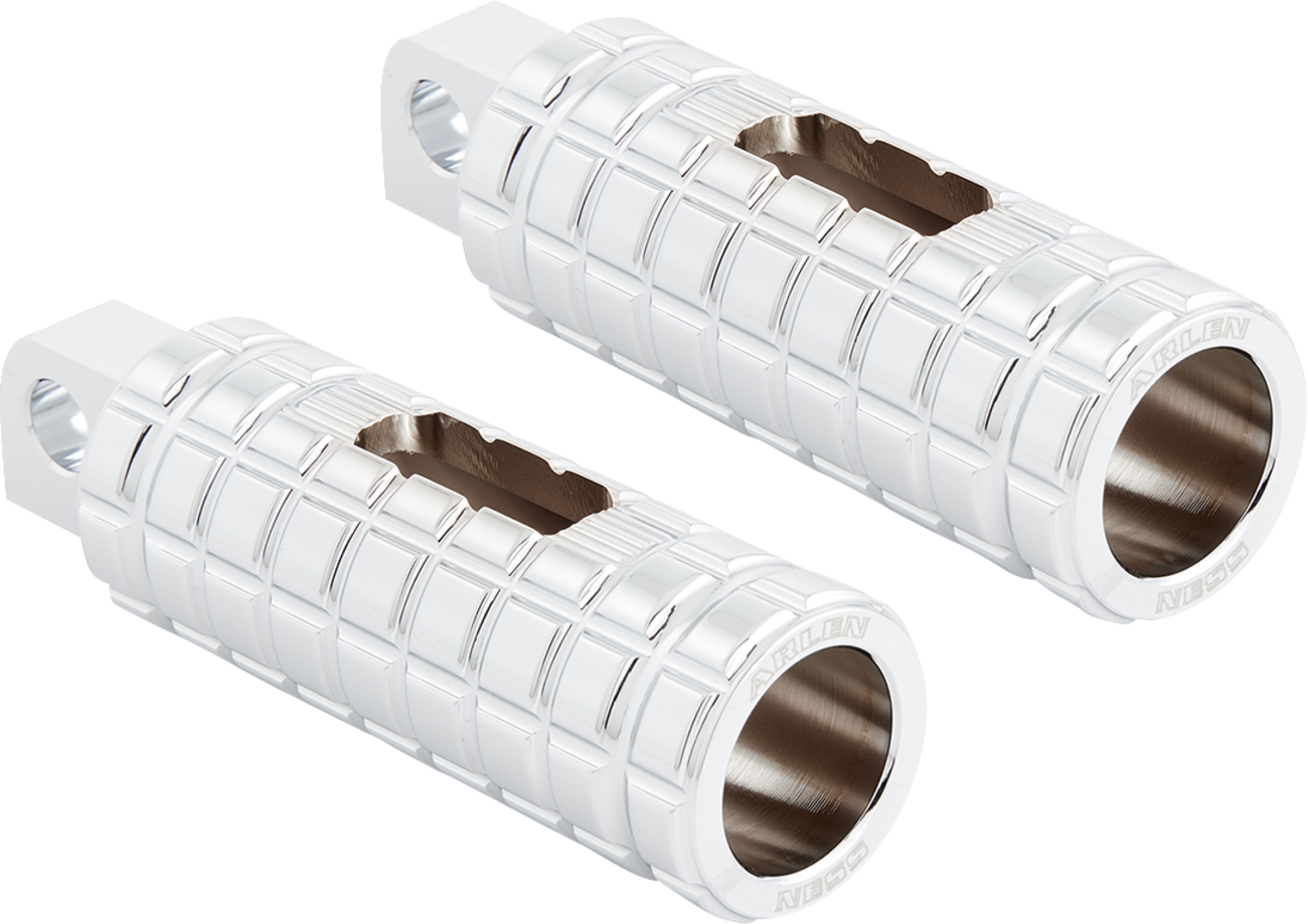 ARLEN NESS Foot Pegs - Male / Chrome 1620-2419