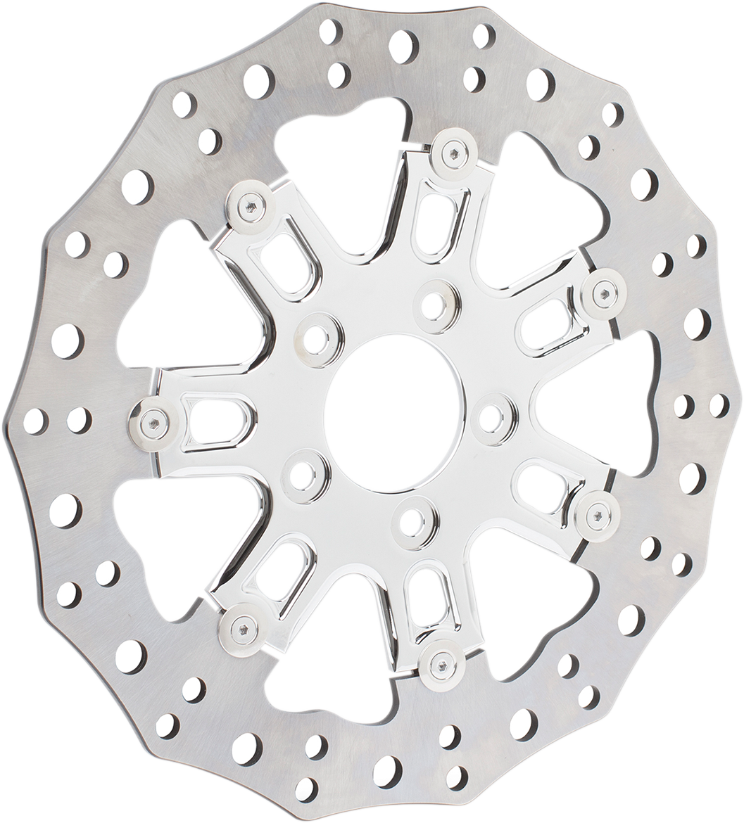 ARLEN NESS Front Rotor - 7 Valve / 11.8" / Chrome 1710-3320