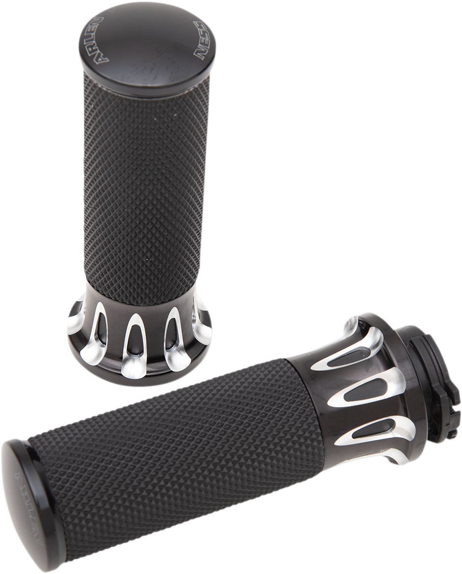 ARLEN NESS Fusion Deep Cut Grips - Cable / Black 0630-1034