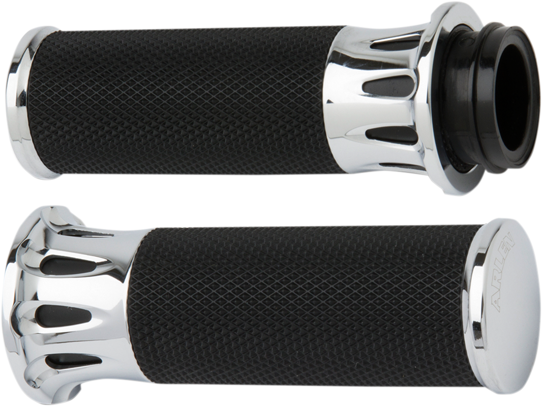 ARLEN NESS Fusion Deep Cut Grips - TBW / Chrome 0630-1035
