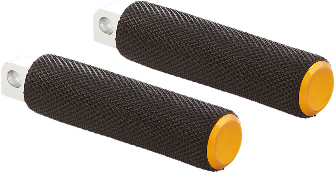 ARLEN NESS Knurled Foot Pegs - Gold / FL/FX '18-'25 1620-1976