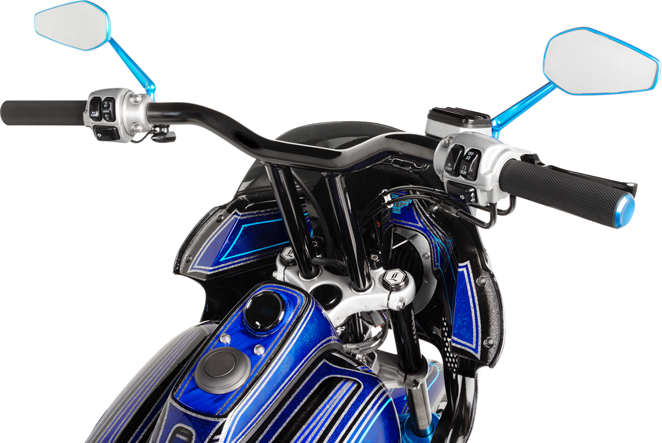 ARLEN NESS Knurled Grips - Cable / Blue 0630-2593