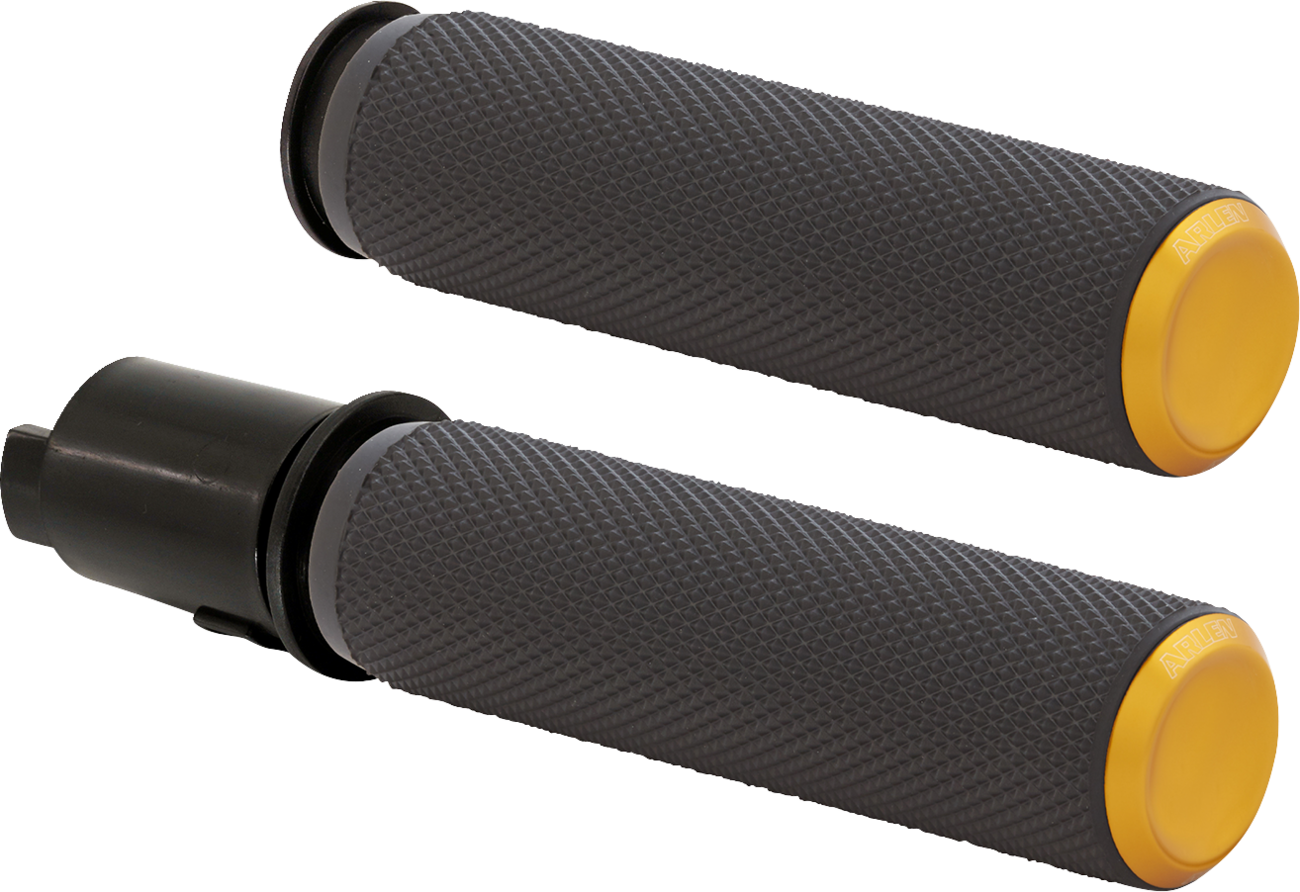 ARLEN NESS Knurled Grips - TBW / Gold 0630-3256