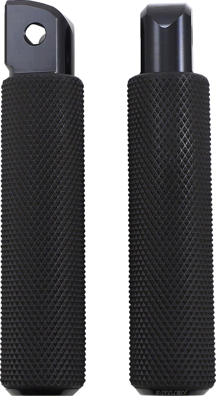 ARLEN NESS Passenger Knurled Foot Pegs - Black / FL/FX '18-'25 1620-1970