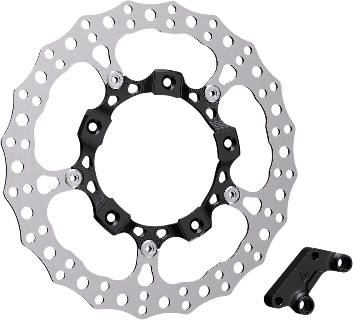 ARLEN NESS Rotor 14" - Front Left / Black 1710-3960