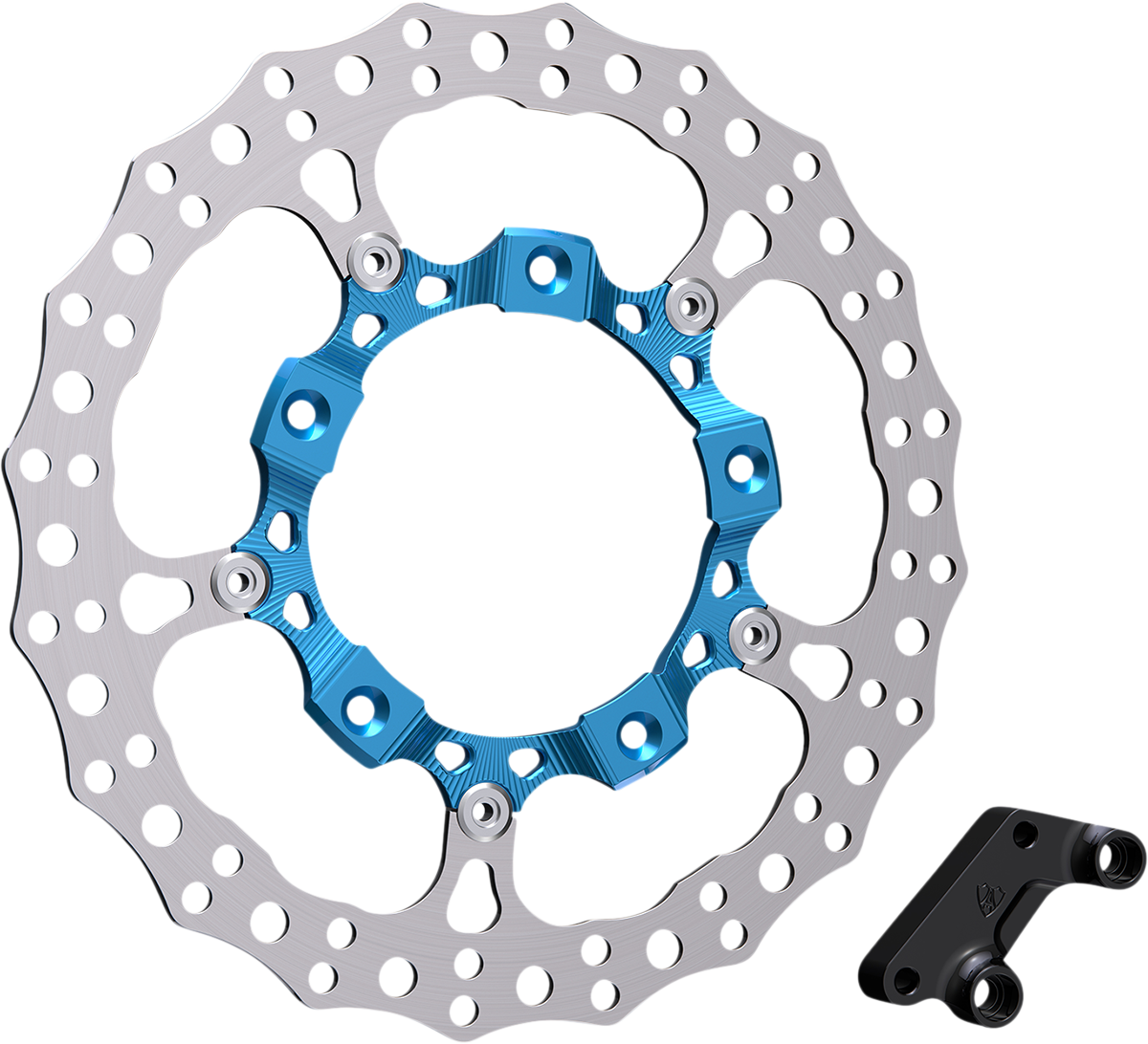 ARLEN NESS Rotor 14" - Front Left / Blue 1710-3961
