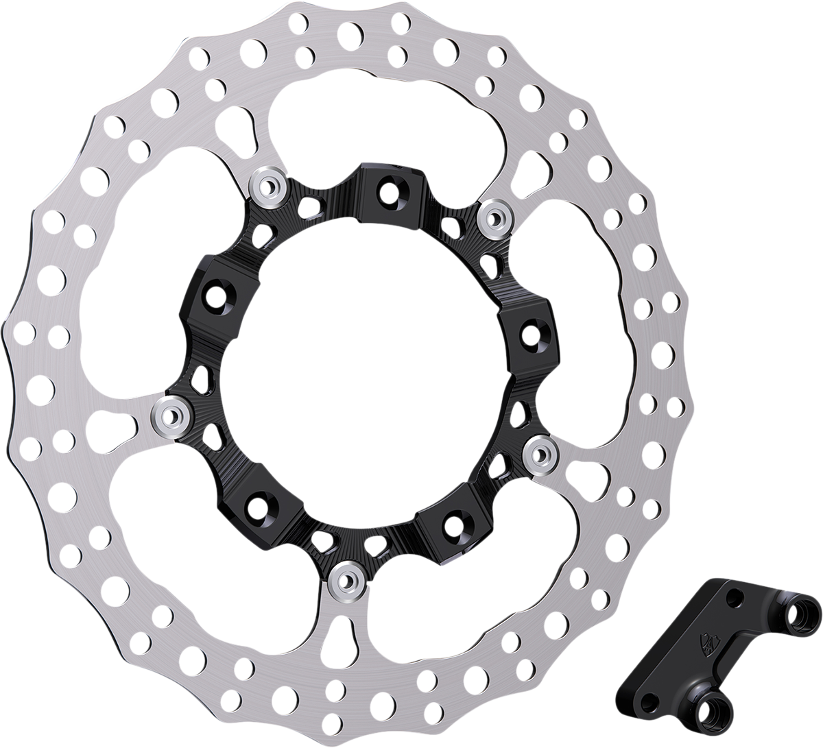 ARLEN NESS Rotor 14" - Front Right / Black 1710-3964