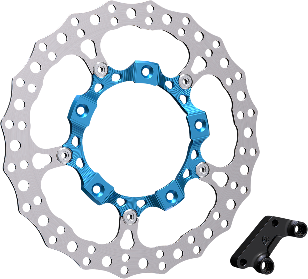 ARLEN NESS Rotor 14" - Front Right / Blue 1710-3965