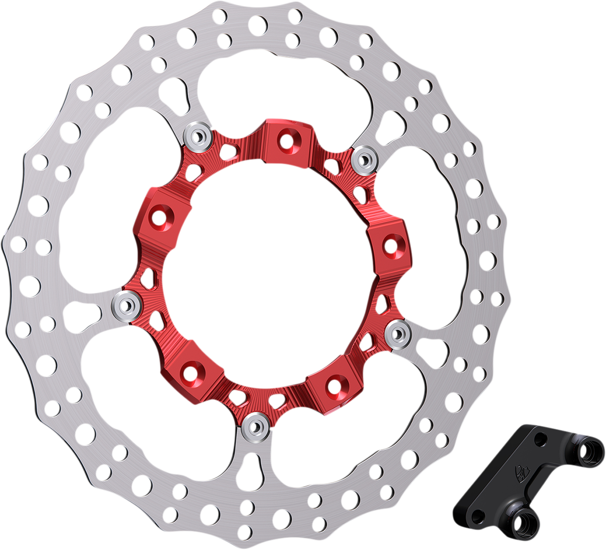 ARLEN NESS Rotor 14" - Front Right / Red 1710-3967