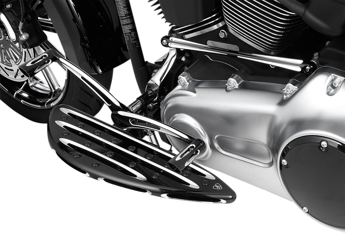 ARLEN NESS Shift Rod - Deep Cut / Round / Black 1601-0297