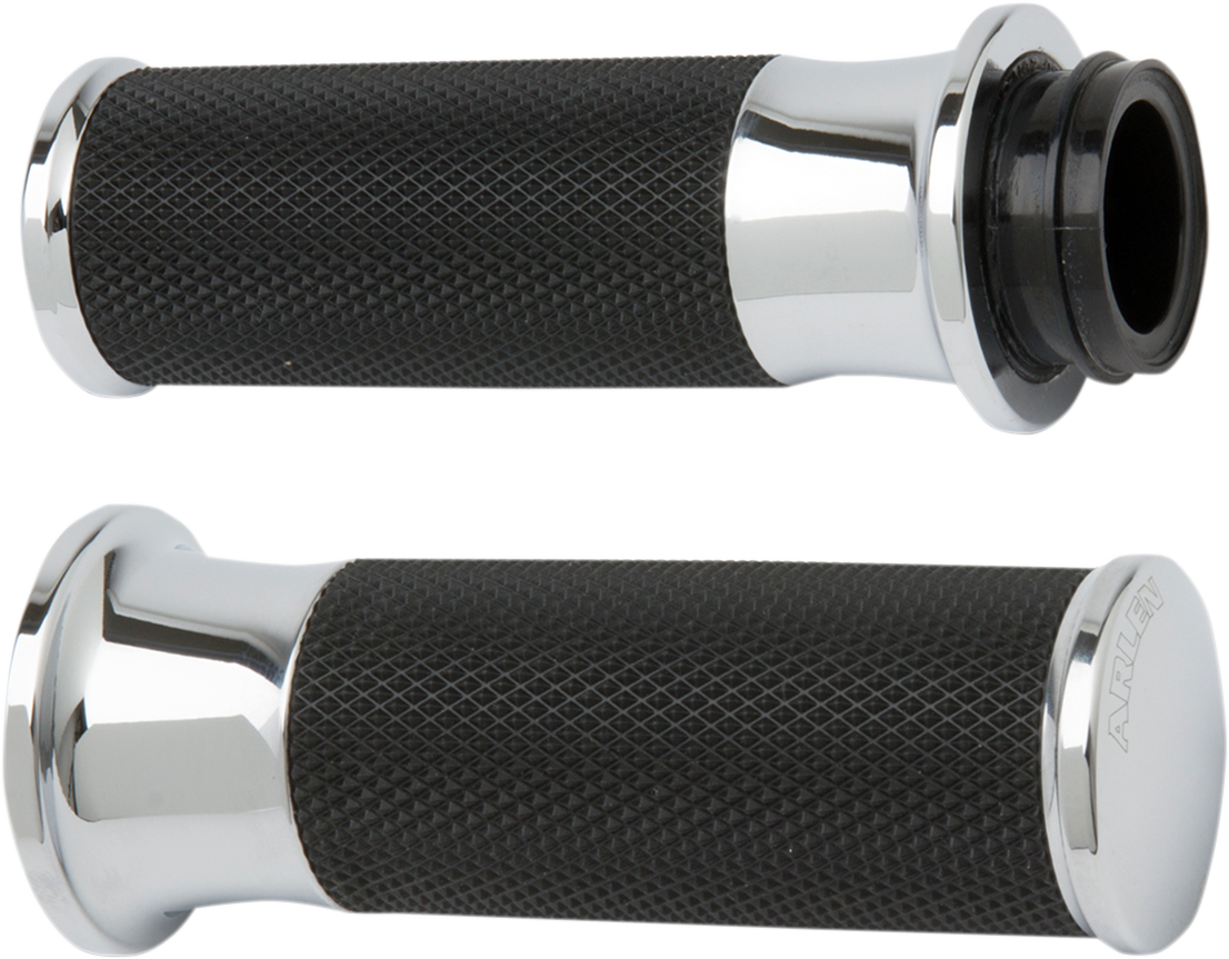 ARLEN NESS Smooth Grips - TBW / Chrome 0630-1039