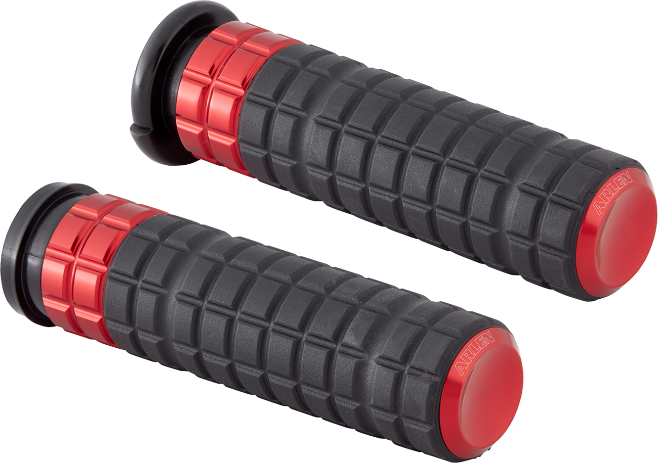 ARLEN NESS SpeedLiner Grips - TBW / Red 0630-3275