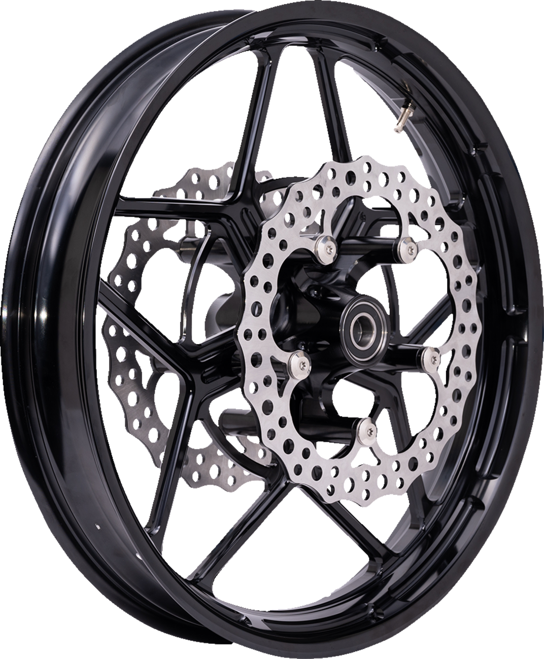 ARLEN NESS Spider Hub - Dual Disc / Front / Black 0213-0852